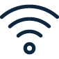 A wi-fi signal icon